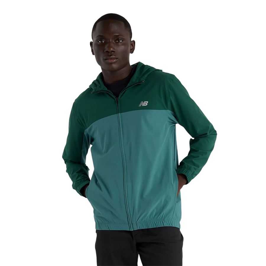 Woven Full Zip Jacket New Balance | MJ41018NUS